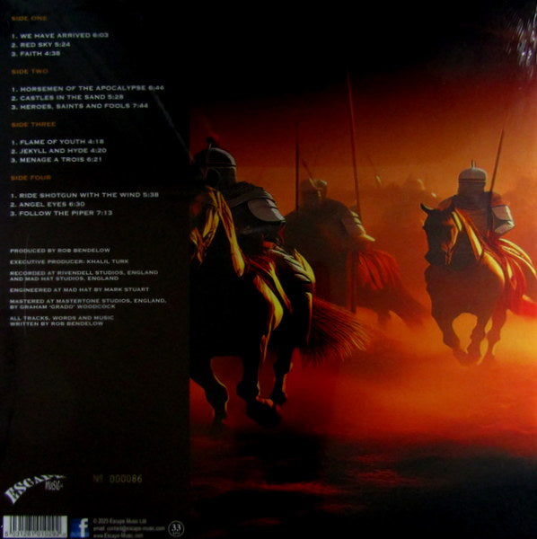 red sky - Col Vinyl LP